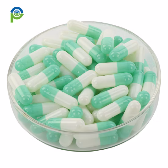 HPMC/Vegetal/Duro/Gelatina/Halal/Tamaño00/Cápsula limpia